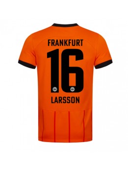 Eintracht Frankfurt Hugo Larsson #16 Ausweichtrikot 2024-25 Kurzarm